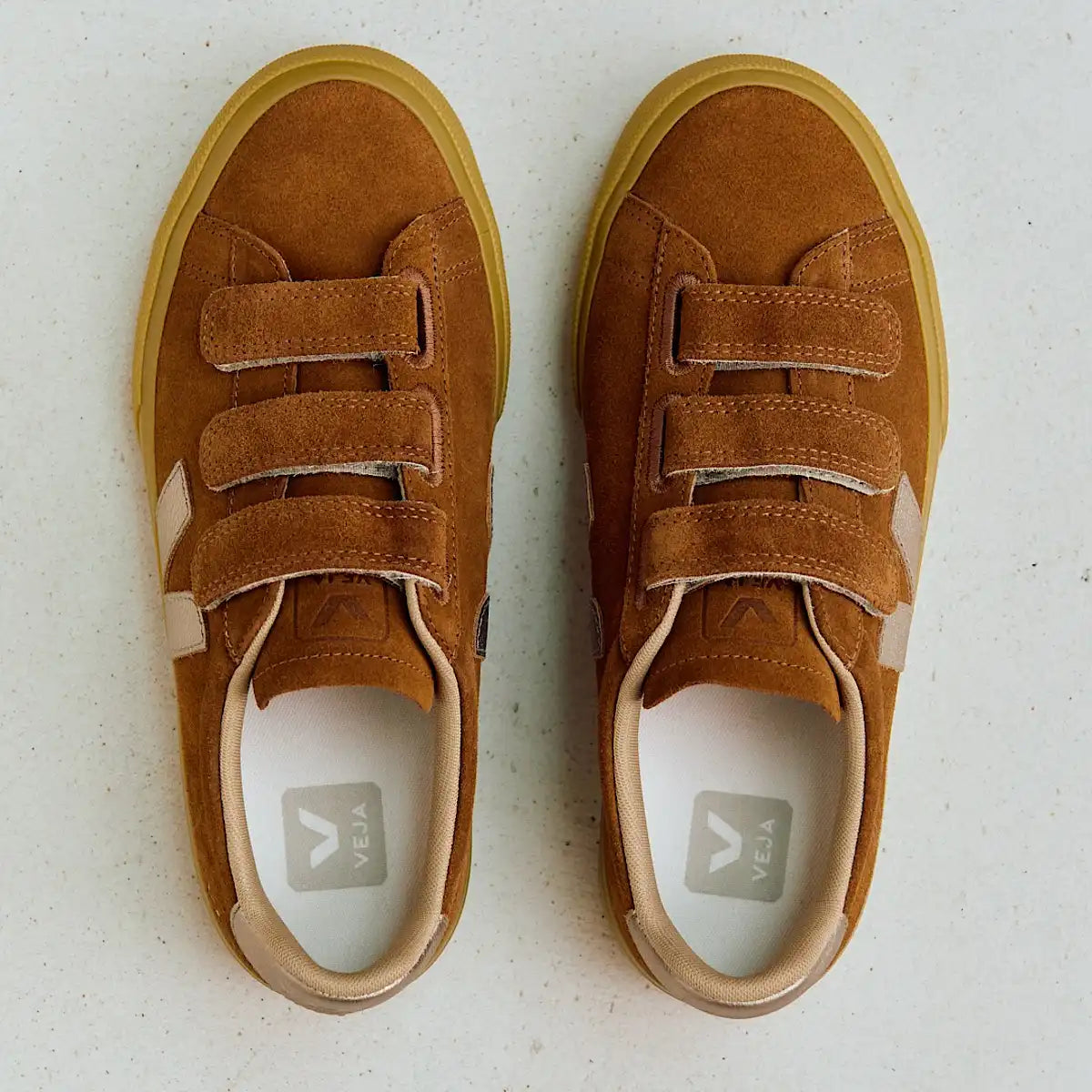 RECIFE SUEDE COGNAC BRONZE NATURAL