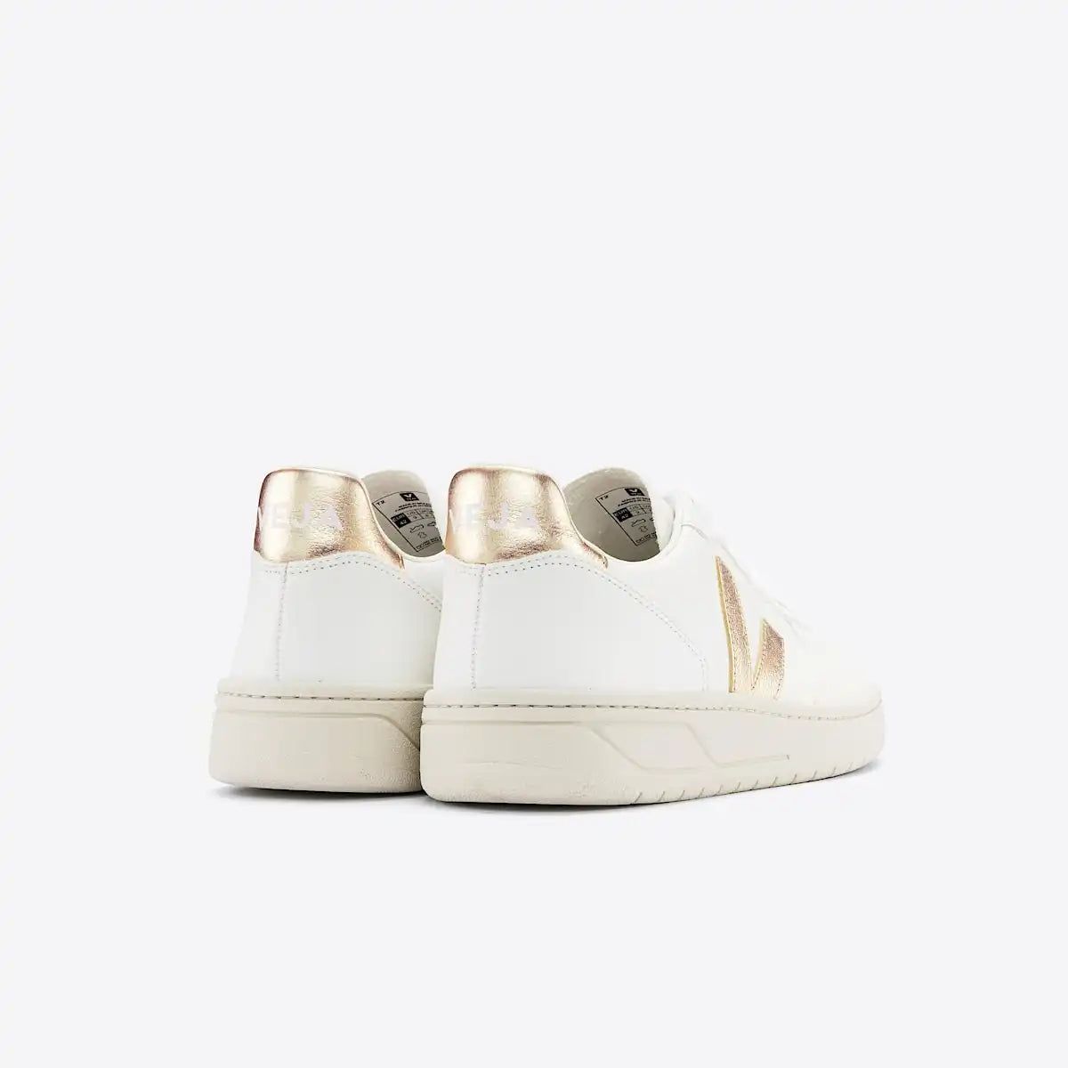 V-10 LEATHER WHITE PLATINE