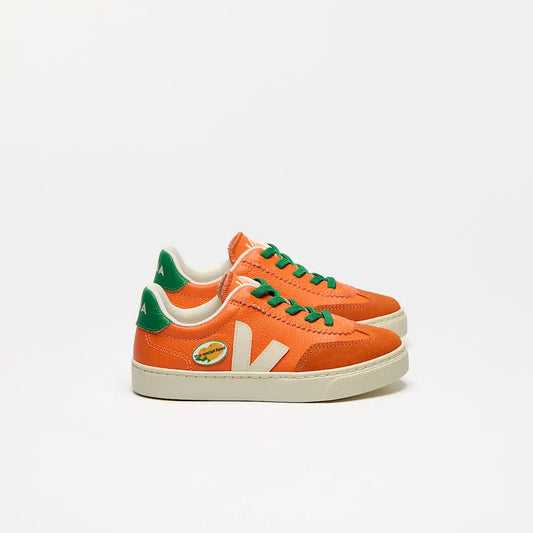 VOLLEY ELASTIC LACES LEATHER VEJA X THE SOCIAL FOOD FURY CALCAIRE