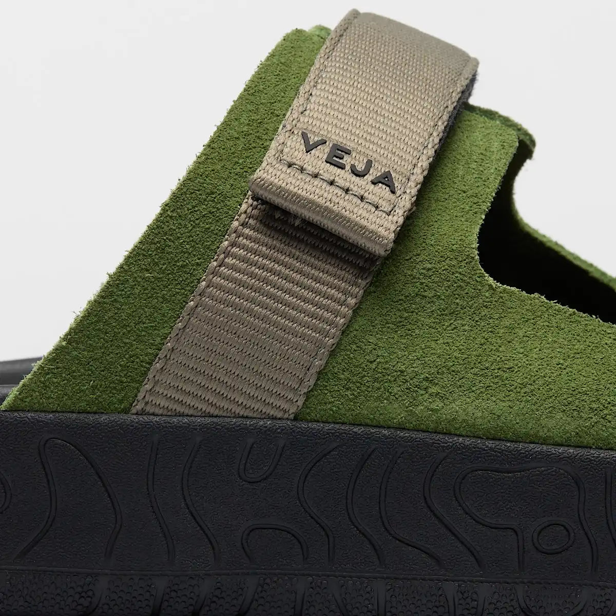 ARPOADOR SUEDE MILITAR KAKI BLACK