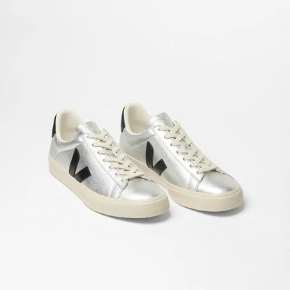 CAMPO LEATHER SILVER BLACK