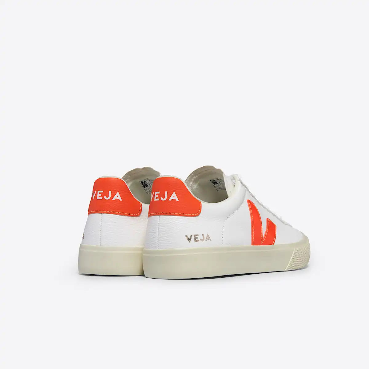 CAMPO LEATHER WHITE ORANGE FLUO