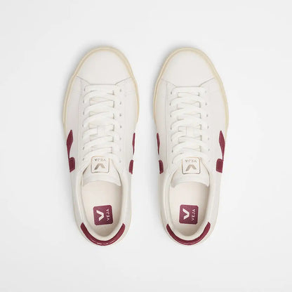 CAMPO LEATHER WHITE GRENAT