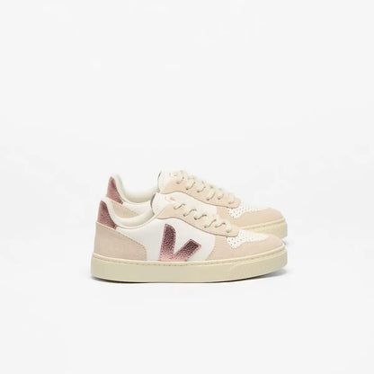 V-10 LEATHER WHITE NACRE SABLE