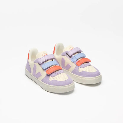 V-10 LEATHER CASHEW MULTICO ORCHID