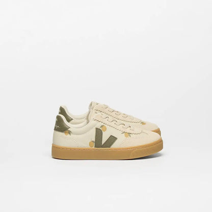 VOLLEY ELASTIC LACES LEATHER VEJA X KONGES SLØJD LEMON