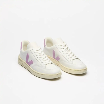V-12 LEATHER WHITE ORCHID