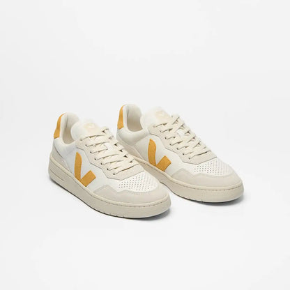 V-90 LEATHER WHITE SAFRAN