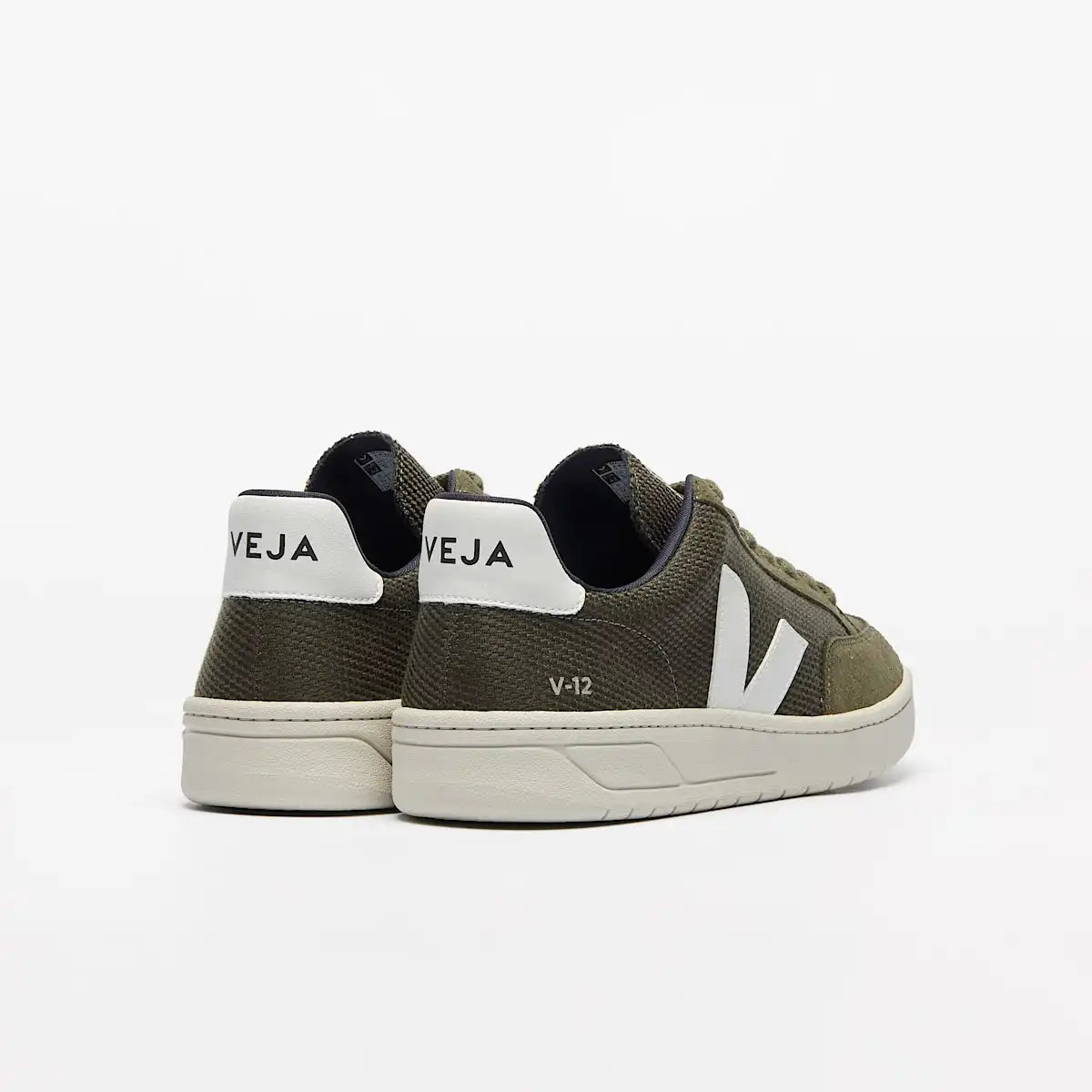 V-12 VEGAN B-MESH OLIVE WHITE